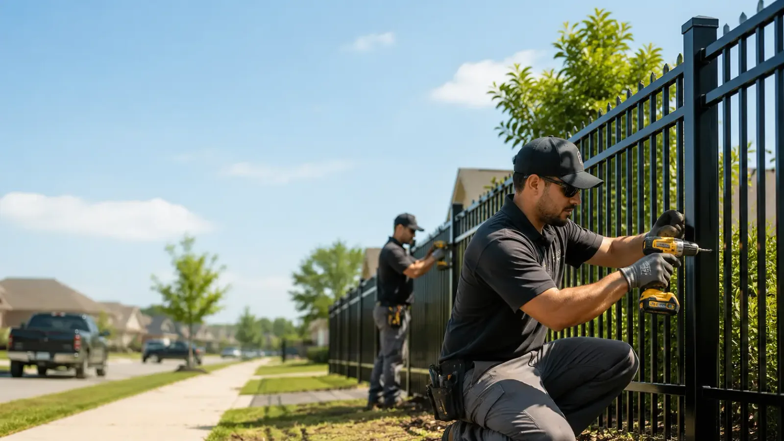 Metal Fence Installation in Onward, IN